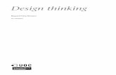 Design thinking PID 00208004 - openaccess.uoc.eduopenaccess.uoc.edu/webapps/o2/bitstream/10609/75946... · De ahí que se esté hablando del design thinking para la innovación social.