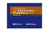Anuario de Derecho P£›blico P£›blico...¢  Anuario de Derecho P£›blico VI Caracas, 2012 El Anuario de