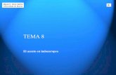 TEMA 8 - UM 8_acento.pdf · • Elemento suprasegmental: los fonemas supraseg-mentales no pueden ser producidos de forma aislada Æsiempre aparecen en combinación con los fonemas