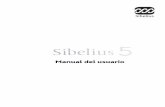 Manual del usuario Sibelius 5...Acerca de este Manual del usuario 7 Empezar aquí Acerca de este Manual del usuario Advertencia Por mucho que odie los manuales, debe leer esta sección