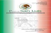 INDICEde San Luis Potosí Alejandro Leal Tovías Secretario General de Gobierno Oscar Iván León Calvo Director del Periódico Oficial del Gobierno del Estado “Plan de San Luis”