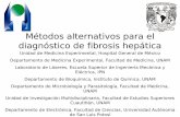 Métodos alternativos para el diagnóstico de fibrosis hepáticaturing.iimas.unam.mx/~vinculacionBioMed/progrma/individual/Platicas/... · 2) Repetición del experimento de análisis