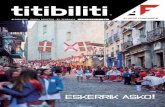 titibiliti - Hondarribiko Alardea · 2019-09-03 · de desfilar en este próximo Alarde. Ilusión com-partida por todos los que ya desfilábamos con anterioridad y sobremanera por