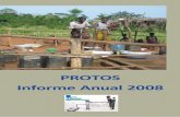 PROTOS Informe Anual 2008 - joinforwater.ngotrabajo de CIDRI en Ituri (Congo). Nuestras actividades en Madagascar comenzaron solamente desde medio 2006 pero se desarrollaron mientras