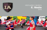 VESTUARIO Y MUSICA E. Mediaalberiano.cl/wp-content/uploads/2018/08/VESTUARIO_E.Media_.pdf · Alma Llanera. DAMAS. • Traje típico mexicano para las damas. De Colores fuertes, Rojo,