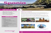 PILGRIMSVEIEN CAMINO DE SANTIAGO … 2018...// Pilgrimsvandring Vandringsreisen i korte trekk I Spania går ruten gjennom provinsene Aragón, Navarra, la Rioja, Castilla y León og