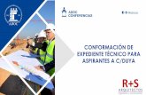 CONFORMACIÓN EXPEDIENTE TÉCNICO ASPIRANTES A C/DUYAadocac.mx/inicio/wp-content/uploads/2019/08/ASPIRANTES-A-CDUYA.pdf · R+S Reglamento de Construcciones para el Distrito Federal