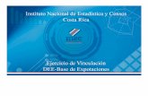 Instituto Nacional de Estadística y Censos Costa Rica III...Instituto Nacional de Estadística y Censos Costa Rica Ejercicio de Vinculación DEE-Base de Expotaciones. ... Los datos