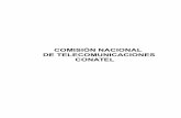 COMISIÓN NACIONAL DE TELECOMUNICACIONES CONATEL · • Requerir de los usuarios y de los operadores de servicios, las informaciones que considere convenientes, relacionadas con materias