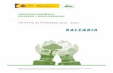 Normas básicas 1 - Fundacion Biodiversidad · INFORME DE pROGRESO - Iniciativa Española Empresa y Biodiversidad INVESTIGACIóN Y CONSERVACIóN Baleària CEDE SUS BUqUES a distintas
