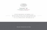 Informes sobre la Situación Económica, las Finanzas Públicas y la …gaceta.diputados.gob.mx/Gaceta/62/2014/may/SHCP_Inf.Eco... · 2014-05-12 · endeudamiento público, la Secretaría