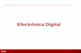 Electrónica Digital · EDIG Temario. 15 semanas de clases. El Tema 2 (VHDL) aparecerá a lo largo. de todo el curso. Electrónica Digital (EDIG) 3 ECTS . Nº de clase Tema Título