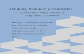 Lenguas, lenguaje y ling£¼£­stica. Lenguas, lenguaje y ling£¼£­stica. Contribuciones desde la Ling£¼£­stica
