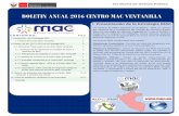 BOLETIN ANUAL 2016 CENTRO MAC VENTANILLA Anual MAC Ventanilla 2016.pdf · 2018-05-17 · Secretaría de Gestión Pública BOLETIN ANUAL - P Á G I N A 2016 - CENTRO MAC VENTANILLA