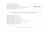 Documento CONPES 3849. CONPES...El presente documento desomete a aprobaciónl Consejo Nacional de Política Económica y Social (CONPES) las estrategias para rendir honores a la desaparecida