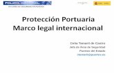 Protección Portuaria Marco legal internacional 2 marco internacional.pdf · VII CURSO DE SEGURIDAD EN PUERTOS 2004 EUROPA REG 725/2004 Obliga algunas partes de la parte B amplía