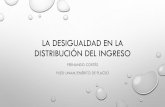 La desigualdad en la distribución del ingreso...EVOLUCIÓN DE LOS ÍNDICES DE GINI. MÉXICO 1984 A 2014 0.00 0.10 0.20 0.30 0.40 0.50 1984 1989 1992 1994 1996 1998 2000 2002 2004