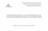 DETERMINACIÓN DE LA DISPONIBILIDAD DE AGUA SUBTERRANEA EN …uniq.uach.mx/documentos/FING_PRO/SGC/1238dt/SUB... · Determinación de la disponibilidad de agua en el acuífero Aldama-San