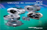 DCV Válvulas de retención de disco - Inicio | Trevisapdf/PDF2Spirax Sarco/valvulas...La gama de válvulas de retención de disco DCV de Spirax Sarco está disponible en una amplia