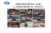 MEMORIA DE LABORES 2017 - Federación Nacional de Gimnasia … · 2018-03-13 · de Gimnasia. DÍA 25 MES Agosto 2017 LUGAR Instalaciones Federación Nacional de Gimnasia, Guatemala,