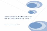 Protocolos Indicadores de Investigación 2011bdigital.unal.edu.co/12281/1/Protocolos_Indicadores_2011.pdf4. Se crea una relación entre tablas de acuerdo al código del grupo generado