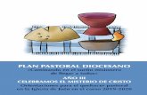 PLAN PASTORAL DIOCESANOdiocesisdejaen.es/wp-content/themes/diocesisdejaen/img/plan_pastoral_1... · modo u otro, en la elaboración del Plan Diocesano de Pastoral, os estáis dando