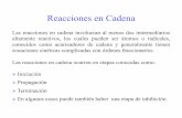 Reacciones en Cadena - UNAMdepa.fquim.unam.mx/amyd/archivero/apuntesCQ3_34322.pdfReacciones en Cadena. La aproximación de los ciclos de propagación no debe aplicarse en ecuaciones
