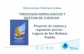 “PROCESOS HIDROLOGICOS Y GESTION DE CUENCAS Proyecto … · La Laguna de San Baltazar cuenta con un área de 66 000 m², con lo cual se obtiene un volumen de almacenamiento mayor