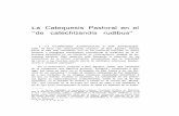 La Catequesis Pastoral en el “de catechizandis rudibus”agustinosvalladolid.es/estudio/investigacion/estudioagustiniano/e... · men rusticanorum, sed urbanorum, quales apud Carthaginem