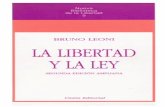 NUEVA BIBLIOTECA DE LA LIBERTAD Colección dirigida por ... · libertad y la ley, cuya primera edición en español fue publicada por Unión Edito-rial en 1974, cuando se preveía