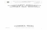 INSTITUCIÓN EDUCATIVA TÉCNICA NUESTRA …...-Constituciones Dominicas de Santa Catalina de Sena No. 158-La Institución Educativa Técnica Nuestra Señora del Rosario de Cajamarca