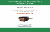 Tecnología en Electrónica y Control SRL · Tecnología en Electrónica y Control SRL O ... La nueva gama de productos ACT20M combina tecnologías innovadoras y una alta funcionalidad