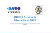 ANEXO I. Servicio de Adecuación al RGPDgraduadosocial.org/docs/Procesia_GS.pdf · 6 Una de las novedades más destacadas del RGPD es la introducción del principio de responsabilidad