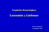 Sin título de diapositiva - Academia Científica de ...acemudp.weebly.com/uploads/2/3/5/5/23554950/onco-hemato_dr_ojeda.pdf · Leucemias y Linfomas Leucemia Mieloide Aguda Linfoma