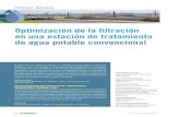 Optimización de la filtración en una estación de … de la filtracion.pdfOptimización de la filtración en una estación de tratamiento de agua potable convencional 55 1. introducción