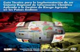 Concepto, Diagramación e Infografía · Riesgo Agrícola en los Países Andinos, Martínez, R., Mascarenhas, A., Alvarado, A., (ed)., 2009. Centro Internacional para la Investigación