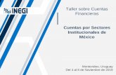Cuentas por Sectores Institucionales de México · El Artículo 6° de los “Lineamientos para el ciclo de actualización de la información económica”, publicados en julio de