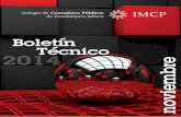 Editor Responsable - Colegio de Contadores Públicos ...ccpg.org.mx/images/fondo-editorial/boletines/... · de existencia de la Vicepresidencia de Control de Calidad, es precisar