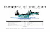Empire of the Sun - GMT GamesNOTA DE DISEÑO: El japonés tienen una pequeña ventaja cuando reparte impactos en combate aeronaval debido a su alcance de portaaviones superior. Zona
