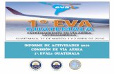 INFORME DE ACTIVIDADES 2016 COMISIÓN DE VÍA ...eva-la.org/wp-content/uploads/2016/06/EVALa-Guatemala...1º. EVALa Guatemala 17 NO. NOMBRE DEL TALLER 1 Laringoscopia directa y adyuvantes