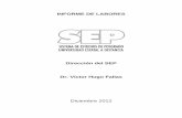 INFORME DE LABORES - UNED -SEP.pdf 3 I. INFORME ANUAL DE LABORES Logros concretos y productos - Relacione