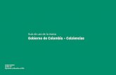 Guía de uso de la marca Gobierno de Colombia - Colciencias · 2018-12-31 · Colores para usar en piezas! Existen seis tonos más para contrastar las piezas (Emprendimiento), por