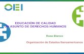 Presentación de PowerPointcefipp.oei.org.py/wp-content/uploads/2013/12/3... · Interdependencia e indivisibilidad de los derechos humanos. • Para que el derecho a la educación