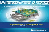 GEOMAGIC® CONTROL X™ - Geodesia de Microgeogeodesia.microgeo.cl/wp-content/uploads/2017/06/Boletin-Mayo-Geodesia... · Ingeniería, Geodesia y Administración de Documentos (EDMS),