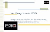Los Programas P3D - Pere Marquesperemarques.net/p3d/P3D.pdf · 9Nuestra memoria de largo plazo (procesada por en el sistema límbico) esta basada en imágenes, no en palabras y conceptos