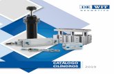 CATÁLOGO CILÍNDROS 2019dewitstorefinsa.com/assets/catalogo-cilindros-2019.pdf · ligero, baja presión de arranque, alto rendimiento de sellado, larga vida útil, mantenimiento