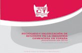 RECICLADO Y VALORIZACIÓN DE 28003, MADRID RESIDUOS EN … · Reciclado y valorización de residuos en la Industria Cementera en España (Actualización año 2016) PAG 5 Fundación