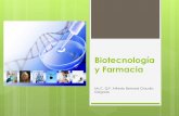 Biotecnología y Farmacia · Una etapa critica en el desarrollo de un proceso de producción es el salto de escala Hay procesos que funcionan muy bien en escala de laboratorio y los