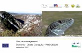 PM Semenic complet - NEWS ROMANIA...- 5 - PLAN DE MANAGEMENT DIAGNOSTIC / TABEL 1: DATE ADMINISTRATIVE Date administrati ve Cuantificare Calificare Relaţionare cu Natura 2000 Sursa