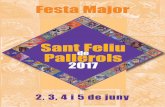 Sant Feliu Pallerols - Revista de Girona · A partir de les 8 del matí, MERCAT SETMANAL. Per motius de la Festa Major el mercat es farà a l’aparcament del Soler. De 2/4 de 12